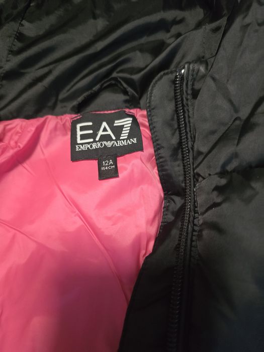 Оригинално детско яке Emporio Armani, с гъши пух