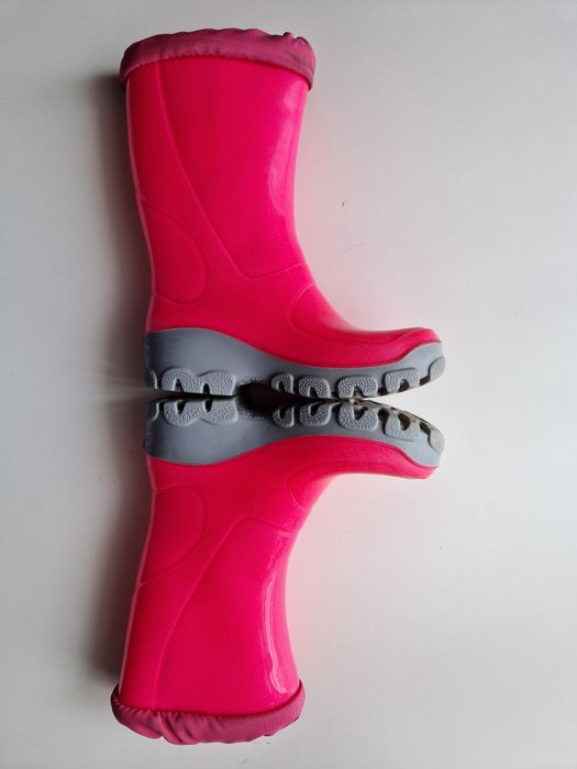 Cizme de ploaie, copii, fete, roz, 25-26, Muflon