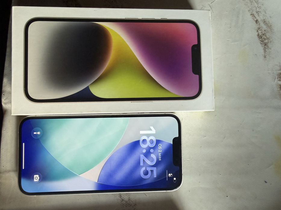 Телефон Iphone 14 white