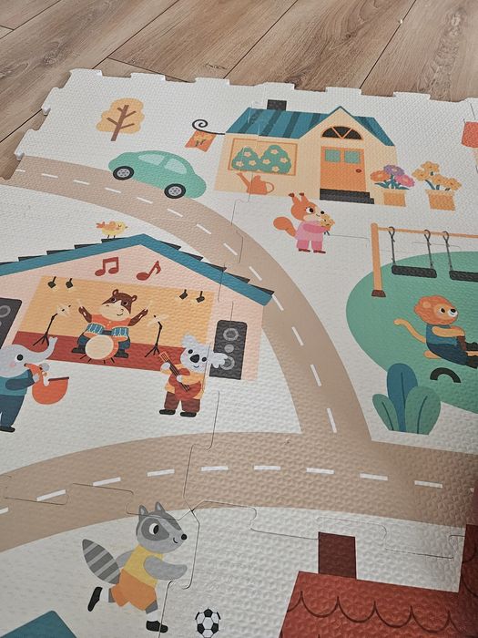 Covoras spuma tip puzzle