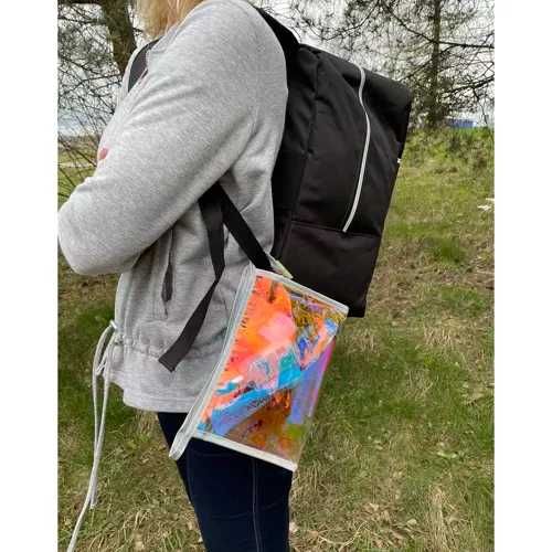 Чанта ръчен багаж сак за пътуване пътна раница ВОДОУСТОЙЧИВ за самолет