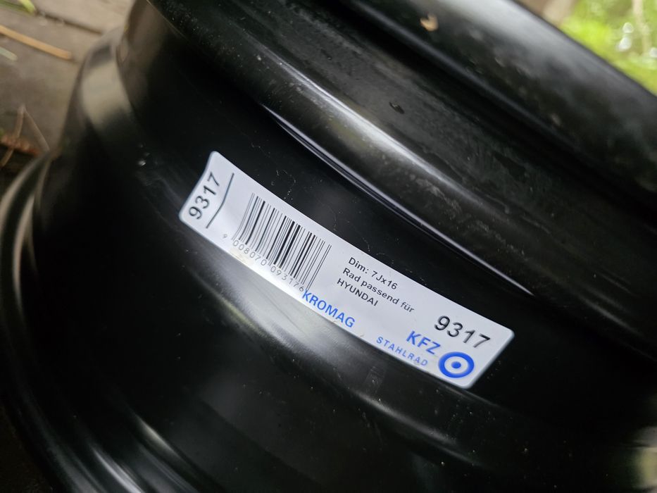 Нови железни джанти 16 - Hyundai, Kia, Mazda