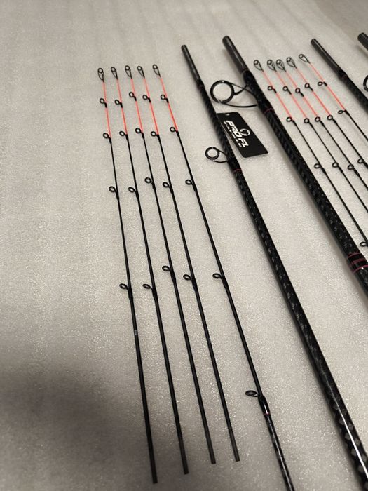SET 2 Lansete Feeder FL FLX DISTANCE 4.20m 60-180g