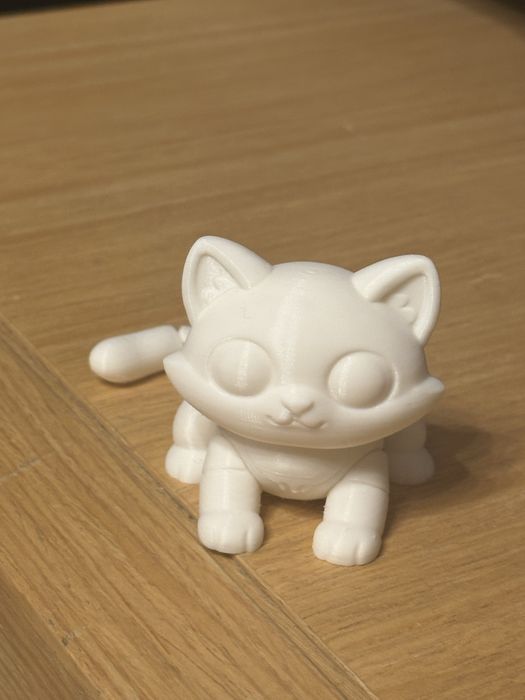 Игрушка кошка 3д