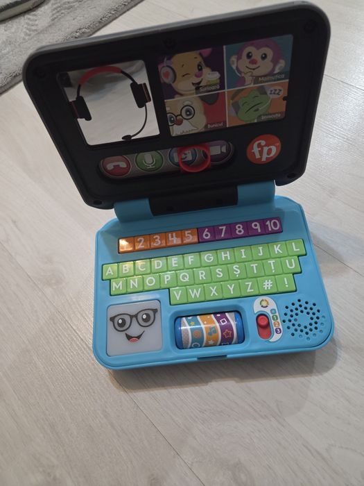 Vând Laptop copii, Fisher price, in stare foarte bună, pret 50lei