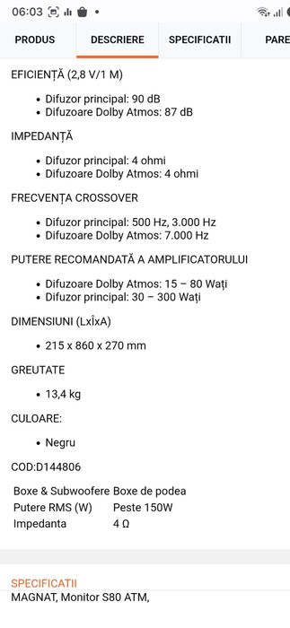 Boxe podea.Imi pare rau ca ma despart de ele!Predare personala !
