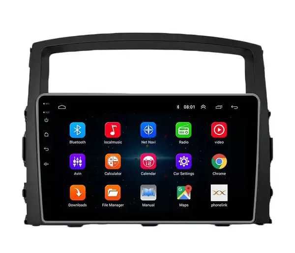 Мултимедия за Mitsubishi Pajero Двоен дин Навигация Android плеър 2DIN