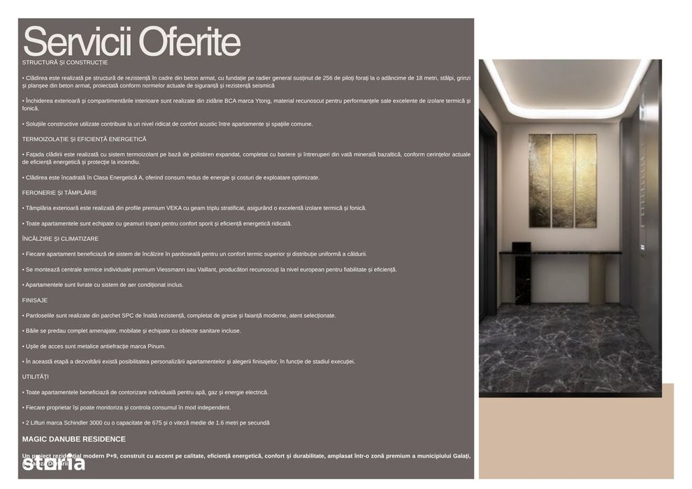 0% Comision | 2 Camere | Direct Dezvoltator | Faleza Dunării