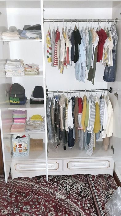 Detskiy shkaf yongoqdan qilingan yangi xolati