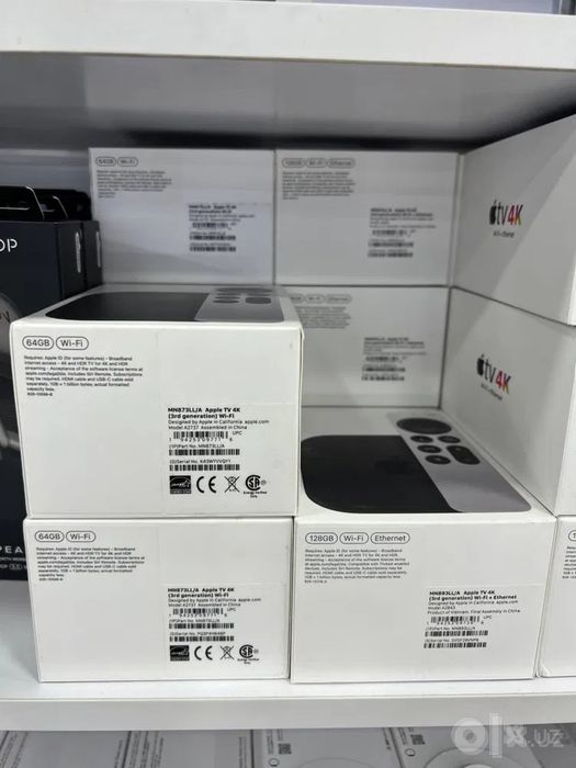 Новый Apple TV 4K 3rd Generation WIFI+Ethernet