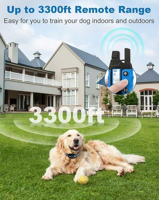 Нашийник за обучение на кучета с дистанционен обхват от TYVIFKE