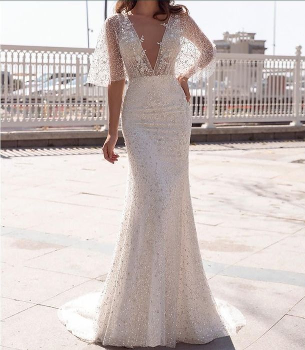 Rochie mireasa model deosebit