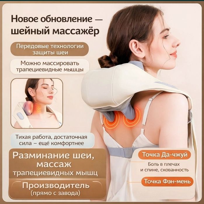Массажёр для шеи и спины