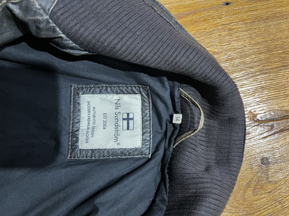 Geaca de piele Nils Sundstrom L-XL