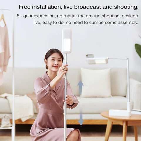 Висококачествна смарт стойка за телефон с осветление Viozon V6W