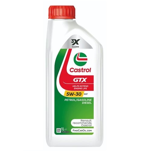 Ulei motor Castrol GTX 5W30 RN17 1L, 4 sticle