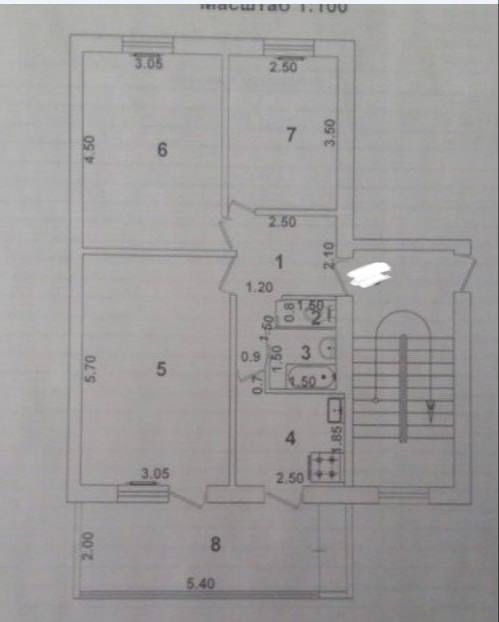 Ц-4 3/3/4 Кирпич Срочно балкон-2/6 70квм