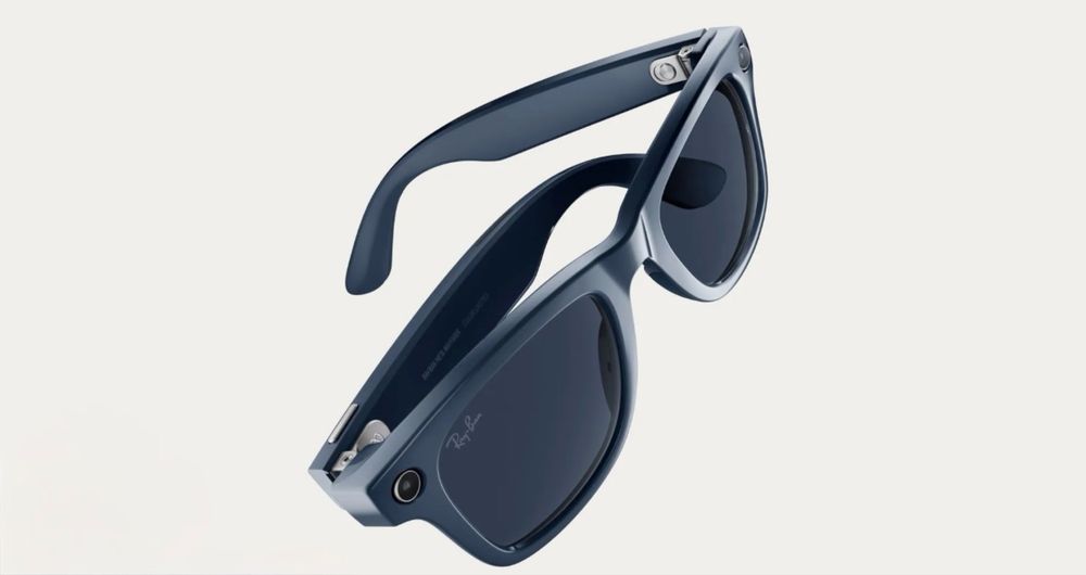 Ochelari Ray Ban Meta Gen 2 - wayfarer cosmic blue