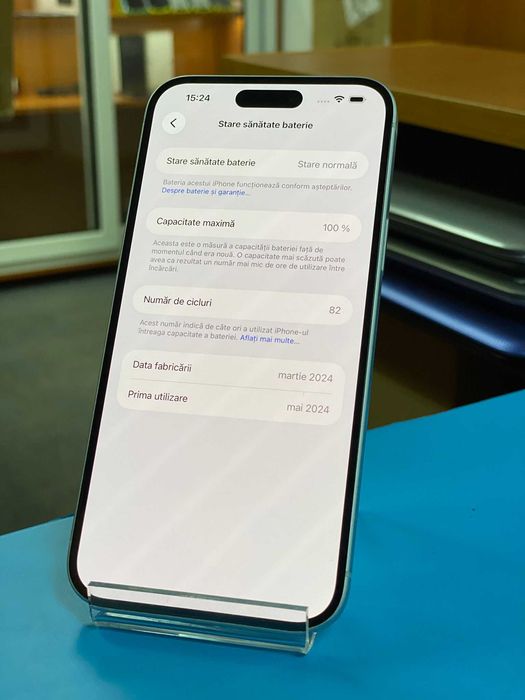 Apple iPhone 15 Plus 100% 128GB, Garantie 12 luni | Lensun