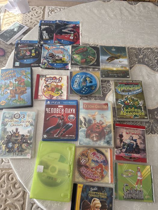 Игры на PS4 и DVD