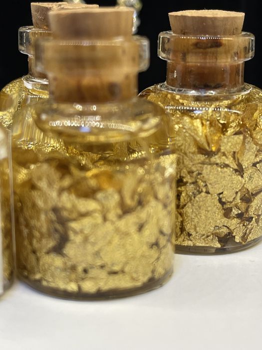 Sticlute cu aur de 22 k