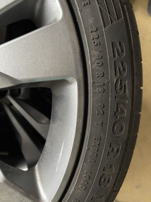 Jante Roți 18 Mercedes CLA A B Class W117 W176 W246 Anvelope 225 40 18