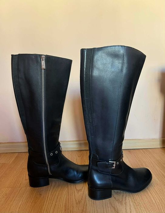 Чисто НОВИ оригинални ботуши MICHAEL KORS от естествена кожа 36 н