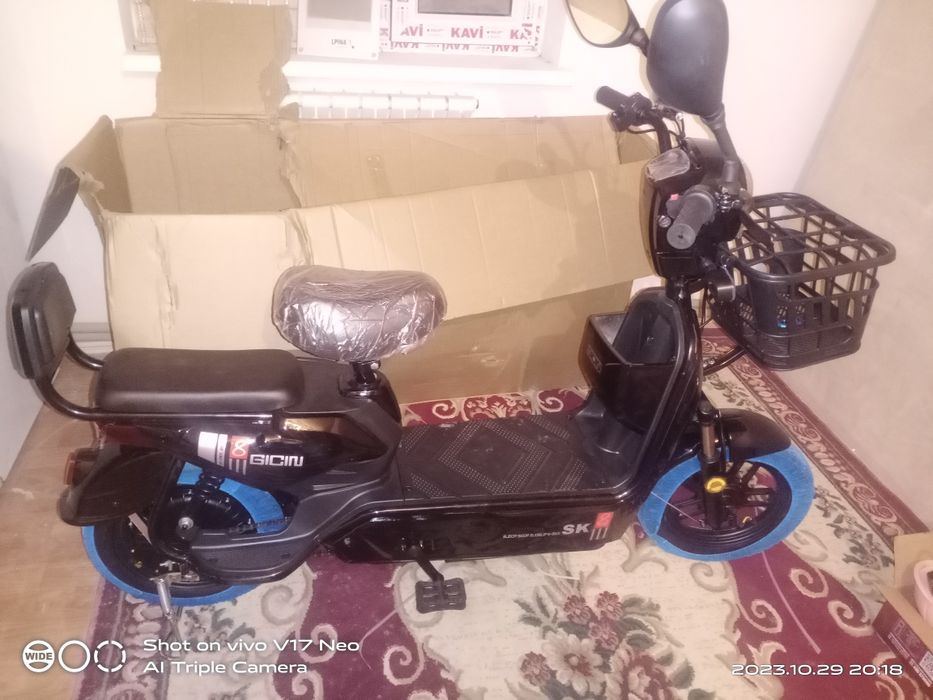 Электроскутер, новый