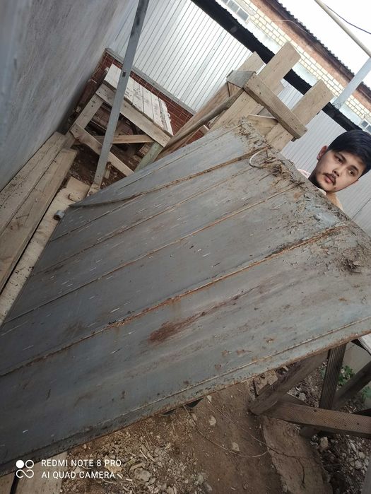 Горажные ворота металлические