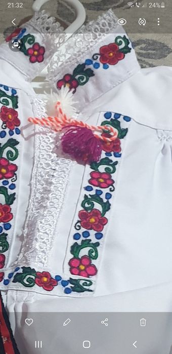 Costum popular baiat Maramureș 6-8 ani