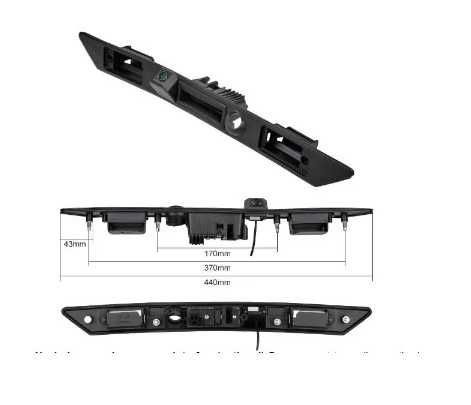 AHD Камера за задно виждане за  Audi A3 A4 A4L A6L A8 A8L