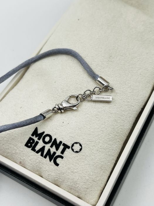 Montblanc сребърно дамско колие 925