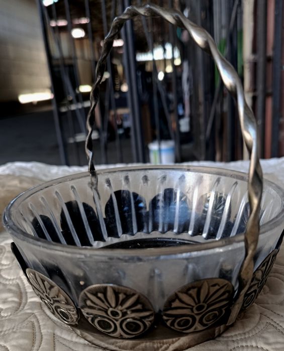 Вазочка-конфетница СССР