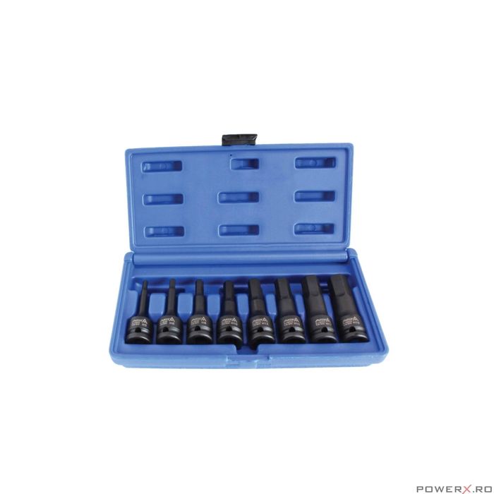 Set 8 chei tubulare hexagonale de impact 1/2", Asta