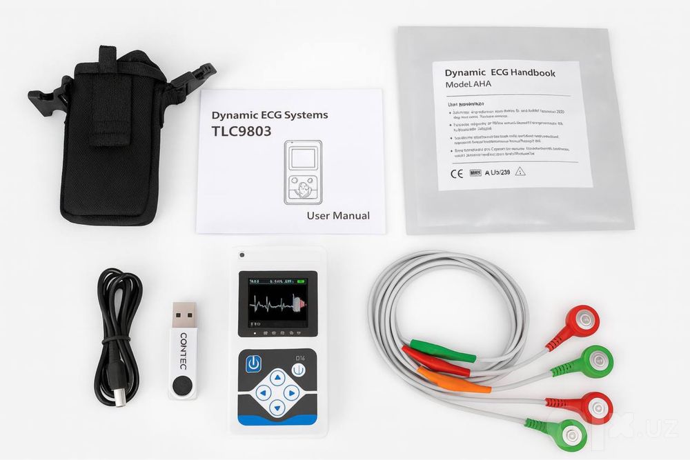 Кардиомонитор Холтера 3каналов holter ekg