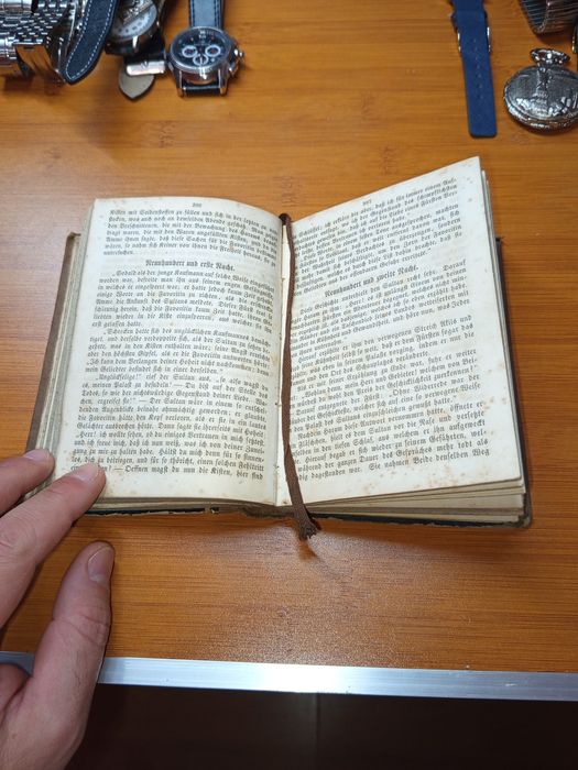 Carte vintage germană din 1854,stare de conservare impecabilă