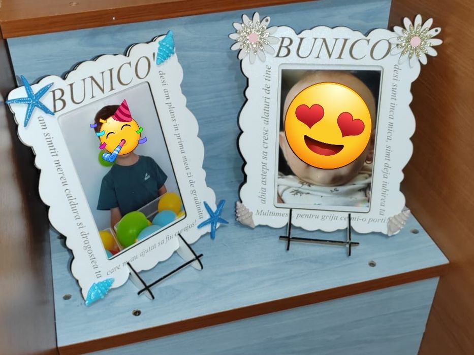 Rame foto personalizate-pirogravate