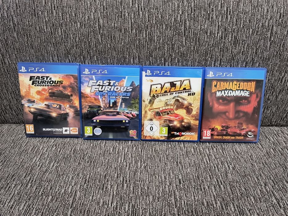 Fast and Furious Crossroads , Rise of the Shifter,Baja, Carmagedon PS4