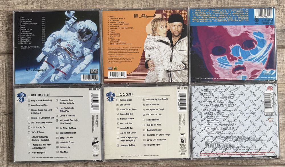 Pachet cd Eurodance 32 - Haddaway/Cool Cut/Snow/Bad Boys Blue/CC Catch