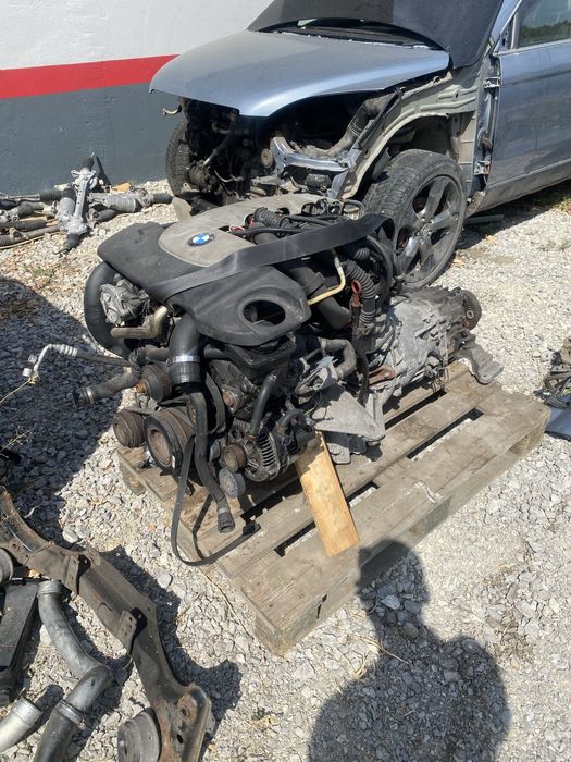 Напълно оборудван двигател BMW E46 3.0d M57 с ръчна скоростна кутия