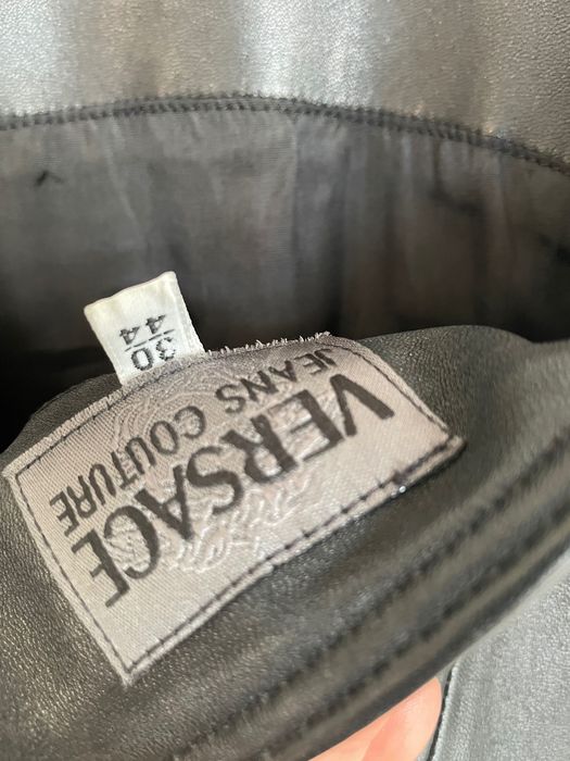 Versace Jeans оригинална  кожена рокля