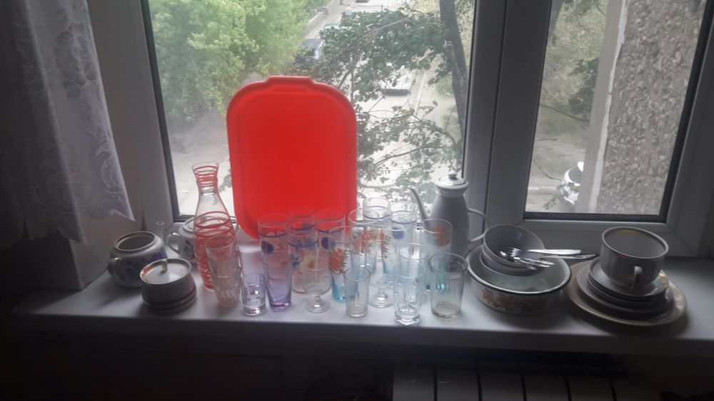 Продам посуду разную, дешево