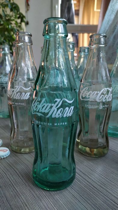 Колекционерски стъклени бутилки Кока Кола
