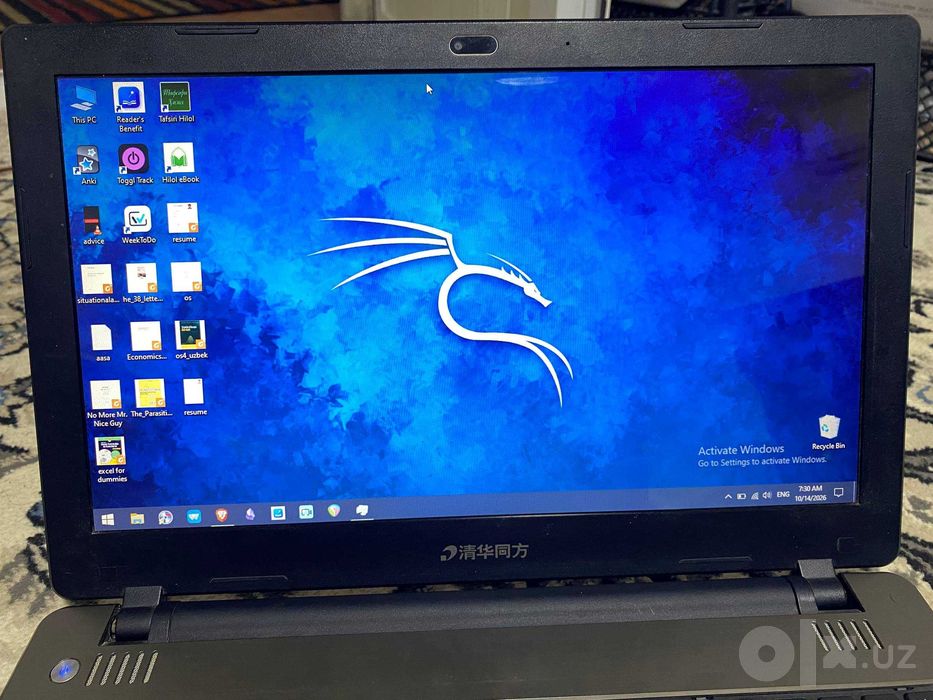 Kuchaytirilgan Noutbuk Tongfang. Ofis/ish/studentlar uchun. 8GB RAM