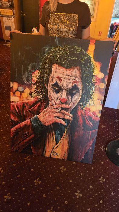 Tablou canvas Joker - 120 x 90 centimetri