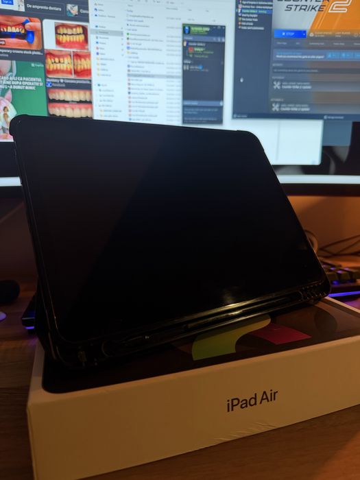 iPad Air 4 (2020) 64GB Wi-Fi Space Gray – Funcționează Perfect