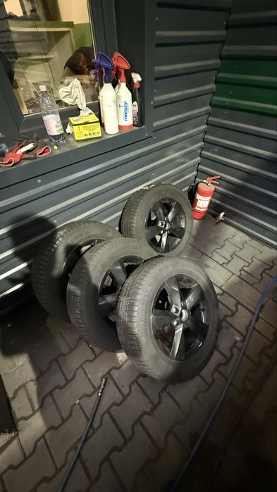 Jante aliaj originale R16, Skoda Superb/Octavia + Anvelope 215 60