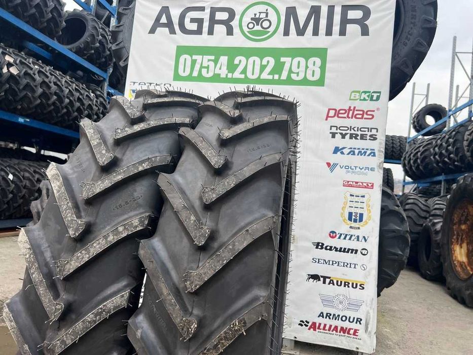 Anvelope noi 15.5-38 cu 14 pliuri pentru tractor cu garantie