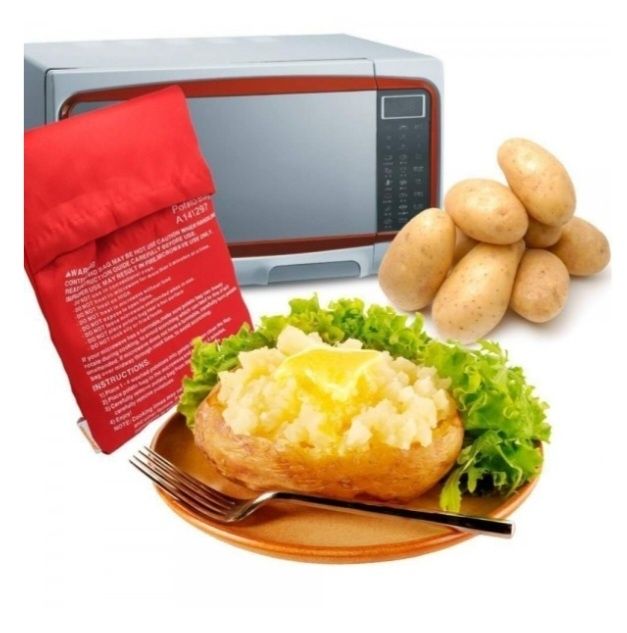 2бр.Пликове за картофи в микровълнова фурна