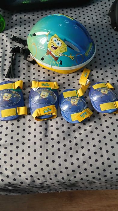 set protectie copii  sponge bob  square pants